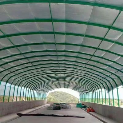 Commerciële kassen met een enkele spanning tunnelfilmkassen met 30 dagen retourgarantie