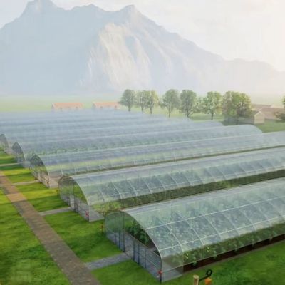 JX-A0078 Grote film zonne-energie kasten Stalen structuur Eenvoudige spanning Tunnel kasten