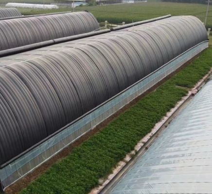 Custom Double Arch Beam Greenhouse voor groenten gepersonaliseerd aan uw behoeften