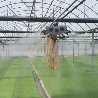 Multi-Span Commercial Greenhouse Kit met duurzaam PVC-pijp- en druppelbewateringssysteem
