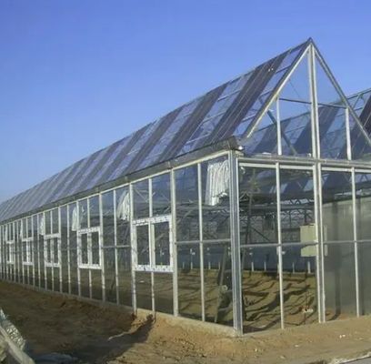6/9.6/12 meter Eenvoudige/meerdere spanning fotovoltaïsche kassen voor landverlichting Vochtigheid
