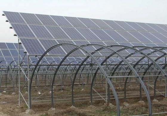 30 dagen Terugkeer Terugbetalingen Dubbellaag PE/Po Plastic Film Photovoltaïsche zonne-energie kas