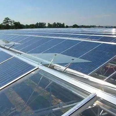 Commerciële kassen voor PE/Po-plastic film fotovoltaïsch systeem voor duurzame landbouw