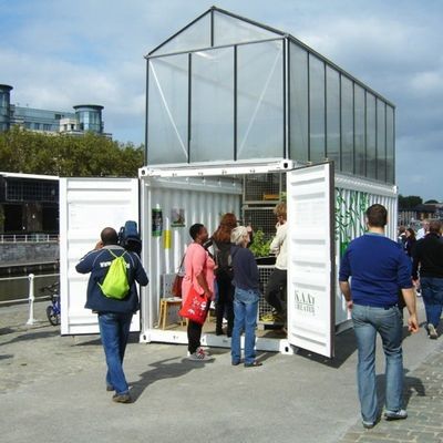 Type Intelligente besturing Landbouw Hydroponische containerboerderij op maat