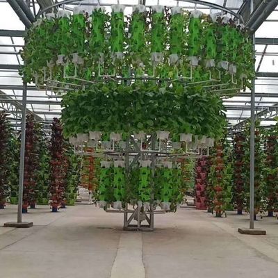 Temporary Heating Hydroponic Film Greenhouse met vochtigheidscontrolesysteem JX-FG-212