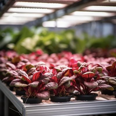 Grote reefercontainer De perfecte oplossing voor hydroponische groentenkwekerij