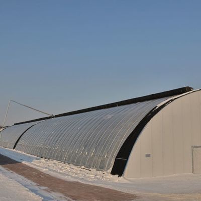 Vierkante meter Commerciële komkommerverbouwing Zonnelicht Kasoplossing met output