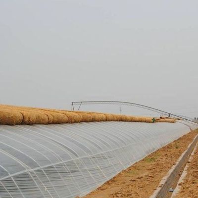 Tijdelijke verwarmings- en klimaatgecontroleerde kas voor tomaten en komkommer