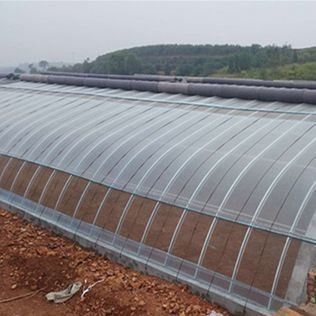 1209cm * 235cm * 239cm Filmkas voor het schaduwen en ventileren van de tomatenplant