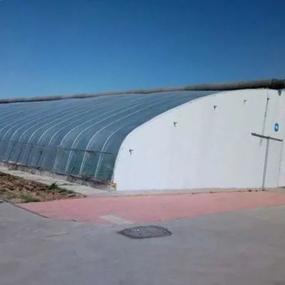 Hot-DIP gegalvaniseerde stalen buisstructuur Tunnel verbouwing methode Photovoltaïsche kas