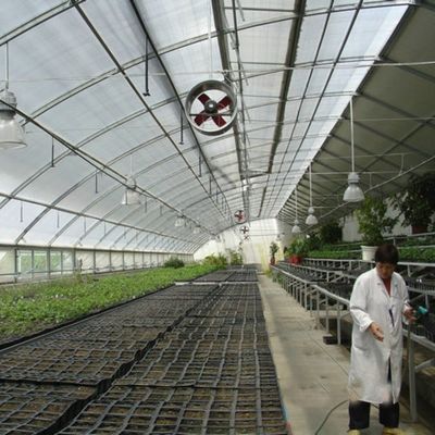 Continu verwarmings- en tunnelverbouwingsmethode Landbouwplastic film kas