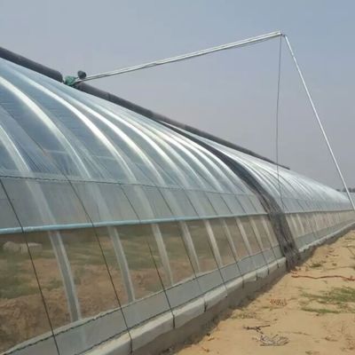 Continu verwarmings- en tunnelverbouwingsmethode Landbouwplastic film kas