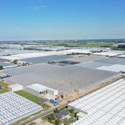 Hot-DIP gegalvaniseerd staal buis structuur materiaal kas met 1 stuk Min.Order