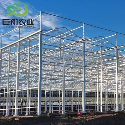 Hot-DIP gegalvaniseerd staal buis structuur materiaal kas met 1 stuk Min.Order