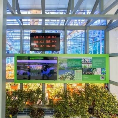 Gepersonaliseerde kas voor de landbouw Commercieel glas/Temperingsglas/Floatglas