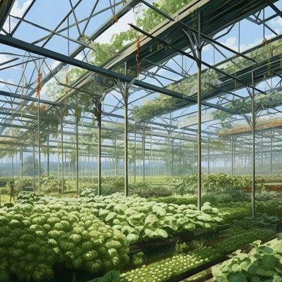 Op maat gemaakte bloemglaskas voor het kweken van bloemen