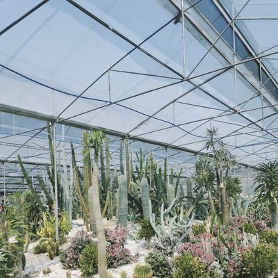 Verkrijg een type dak holle glazen kas voor de bloemen te kweken Teruggave terugbetalingen aangeboden