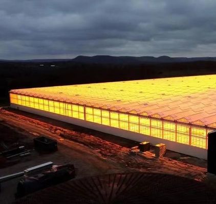 Hydroponics glazen kas met schaduwscherm systeem Pakket Bruto gewicht 80.000kg